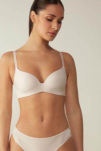 Intimssimi Adele Triangle Bra in Ultralight Microfiber Natural | BILSD69318