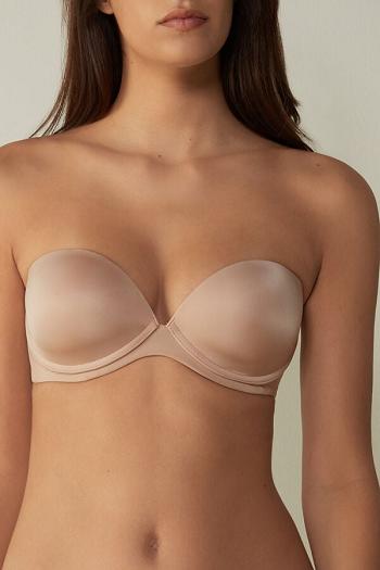 Intimssimi Anna Bandeau Bra in Ultralight Microfiber Natural | FILUI99416