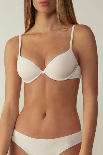 Intimssimi Bellissima Push-up Bra in Microfiber Natural | ILCIF44237