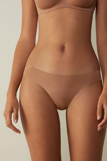 Intimssimi Brazilian Panties in Seamless Ultra Light Microfiber Natural | ILJBT25397