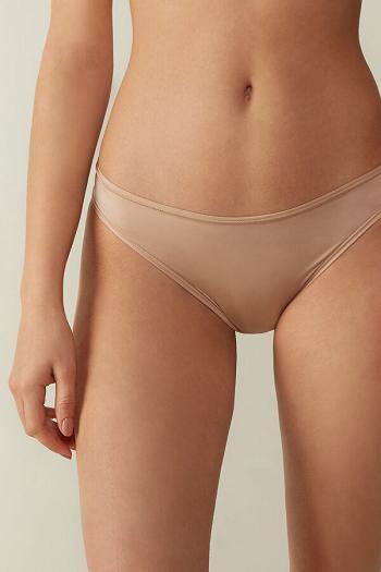 Intimssimi Brazilian Panties in Ultralight Microfiber Natural | TILPQ80705