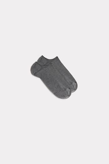 Intimssimi Cotton Footsies Grey | BILSD47651