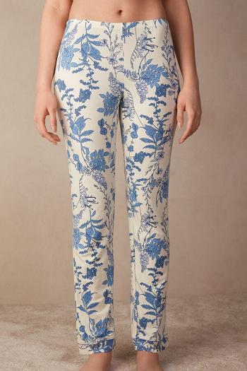 Intimssimi Feeling Beautiful Full Length Modal Pants Print | ILEAH47606