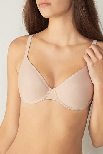 Intimssimi Francesca Ultralight Microfiber Balconette Bra Natural | ILJBT49636