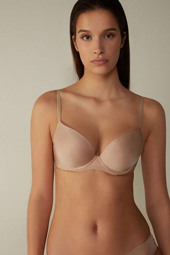 Intimssimi Irina Microfiber Balconette Bra Natural | ILXMI24380