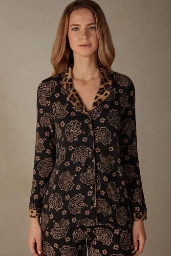 Intimssimi Lady Animalier Modal Shirt Print | ILCIF54316