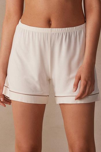 Intimssimi Modal Shorts with Contrast Trim Natural | PILER21466