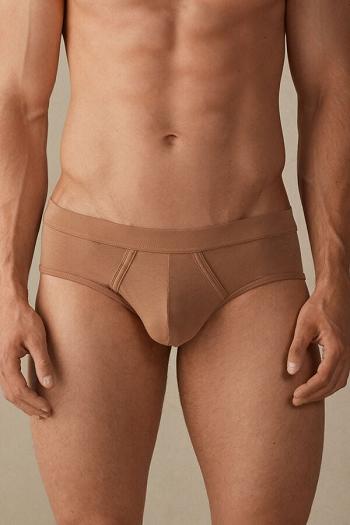 Intimssimi Natural Fresh Supima® Cotton Briefs Natural | ILICD49758