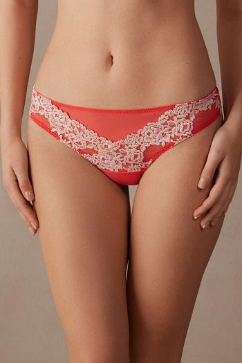 Intimssimi Pretty Flowers Brazilian White | BILSO38596