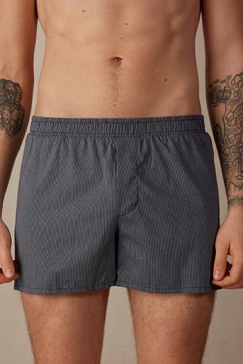 Intimssimi Print Detailed Boxers Blue | PILQX29993