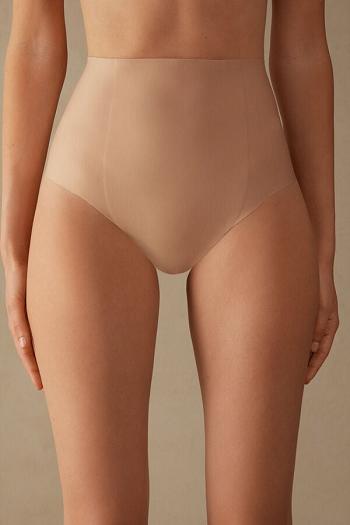 Intimssimi Raw-Cut Microfiber French Knickers Natural | ZILMJ60495