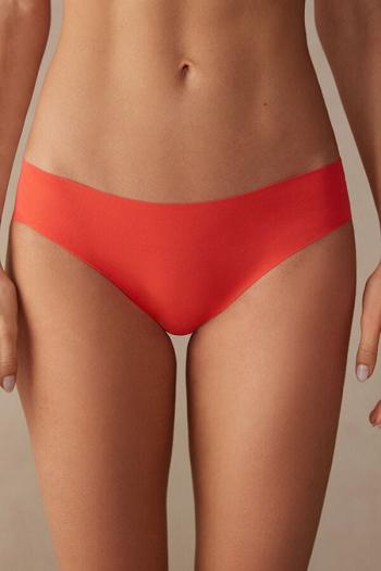 Intimssimi Seamless Supima® Cotton Panties Orange | MILFT46622