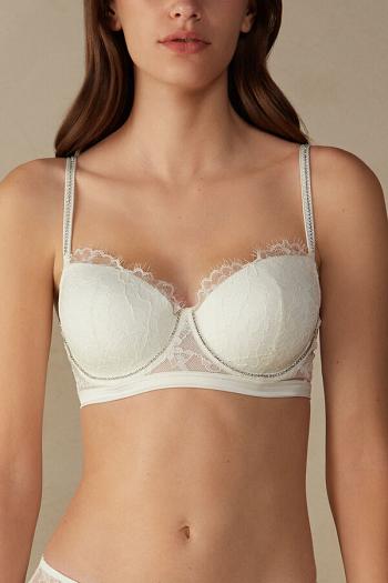 Intimssimi Shine High Like Stars Sofia Balconette Bra White | ILDYB16645