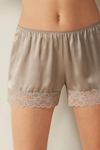 Intimssimi Silk Shorts Natural | TILPQ59889