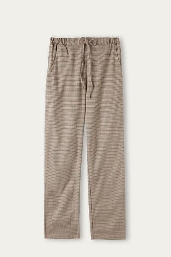 Intimssimi Slow and Cozy Brushed Cloth Pants Natural | QILWA26177