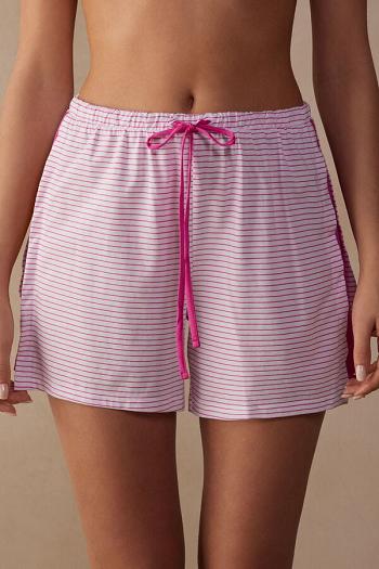 Intimssimi Strawberry Milkshake Shorts in Supima® Cotton Pink | ILCVG99364