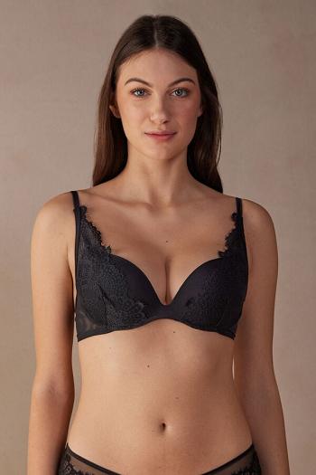 Intimssimi Stunning Beauty Gioia Super Push-up Bra Black | FILUI35124