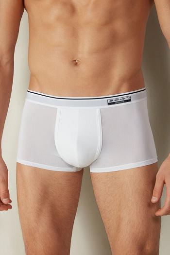 Intimssimi Super Fresh Micro-mesh Boxers White | ILEGJ71735