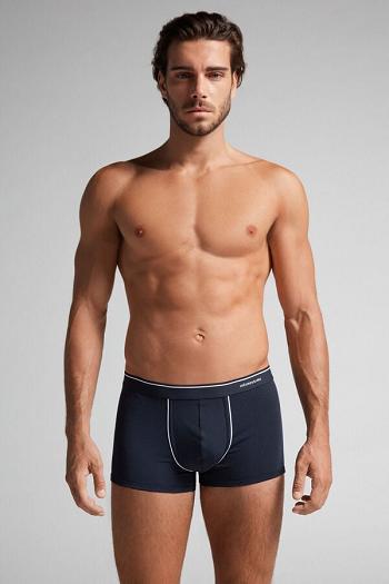 Intimssimi Supima® Cotton Boxers Blue | YILVQ83793