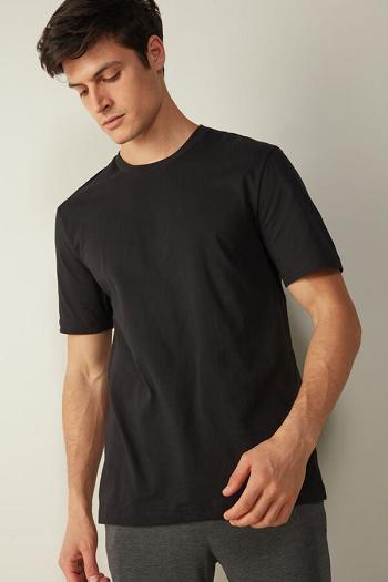 Intimssimi T-shirt in Cotton Jersey Black | TILWZ31794