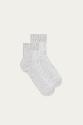 Intimssimi Terrycloth Short Socks Grey | ILZDE14210