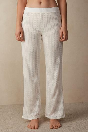 Intimssimi Timeless Heritage Full Length Pants Ivory | AILDF52451