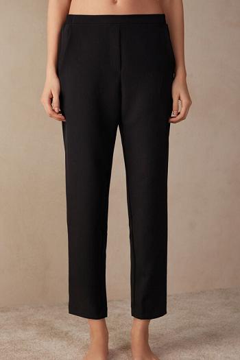 Intimssimi Trousers with Pockets Black | FILUI25546