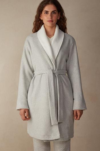 Intimssimi Warm Cuddles Robe Grey | ILDYB36317