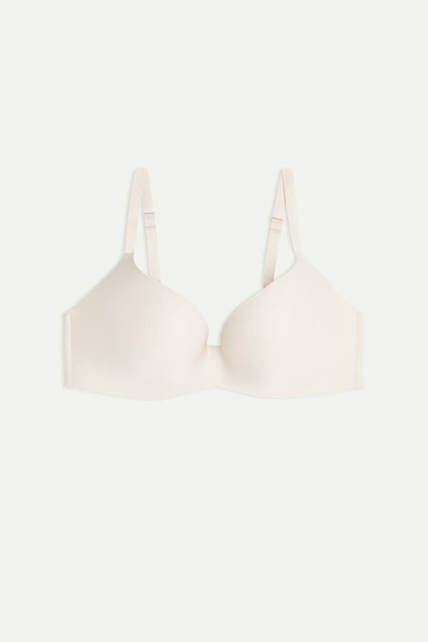 Intimssimi Adele Triangle Bra in Ultralight Microfiber Natural | BILSD69318