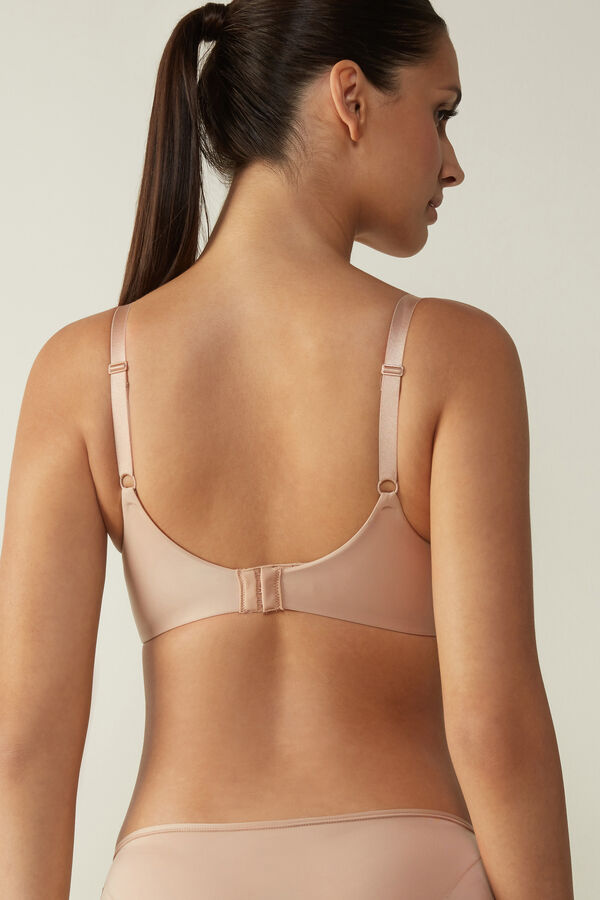 Intimssimi Adele Triangle Bra in Ultralight Microfiber Natural | UILTG92678