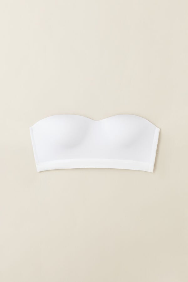 Intimssimi Bra Top in Ultralight Microfiber White | ILNZX83628