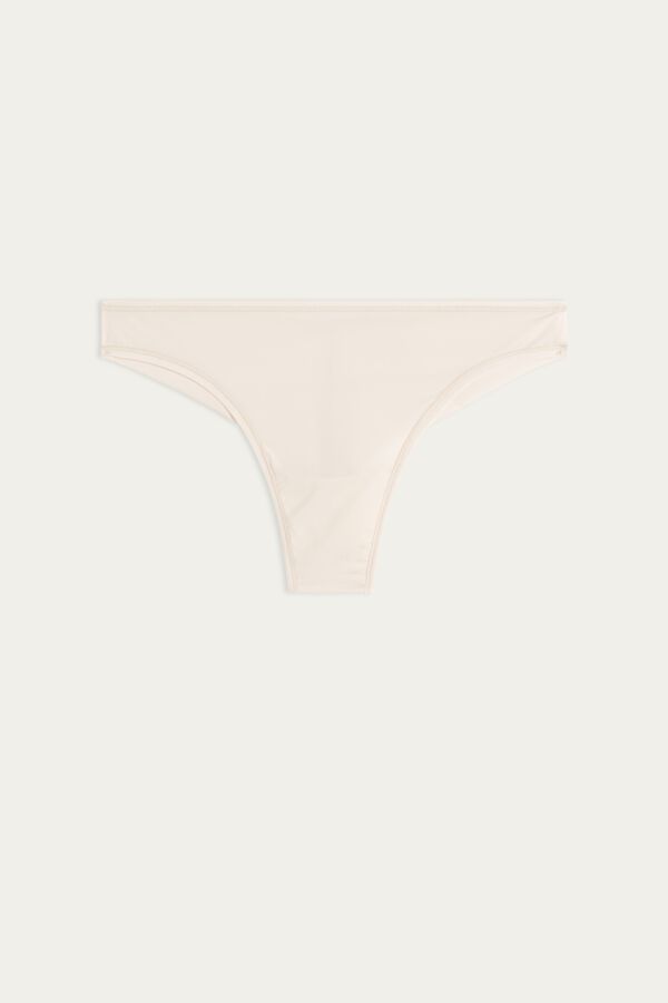 Intimssimi Brazilian Panties in Ultralight Microfiber Natural | ILJZR74557