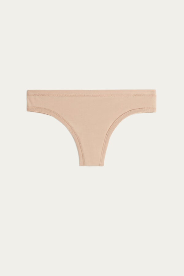 Intimssimi Brazilian Panties in Ultralight Supima® Cotton Natural | MILFT94204