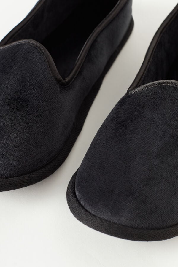 Intimssimi Closed Friulane Slippers Black | XILBH92549