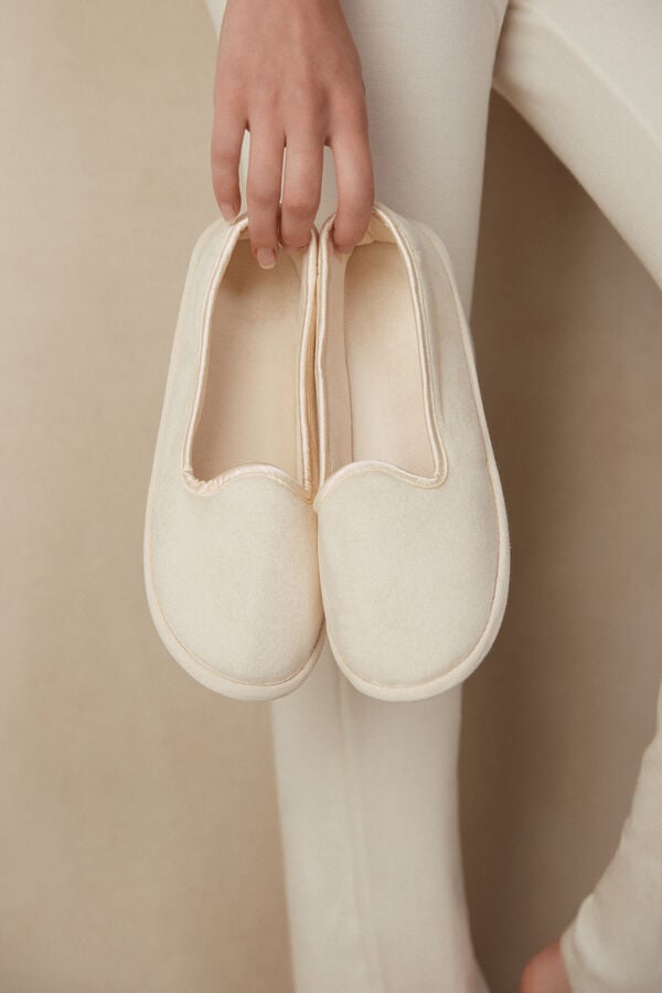 Intimssimi Closed Friulane Slippers Natural | LILTR45231