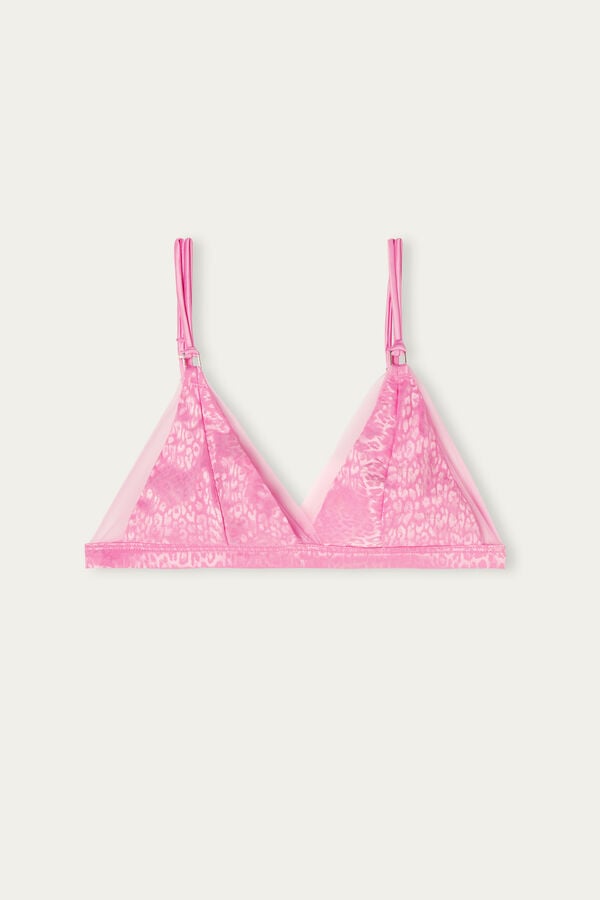 Intimssimi Cool Minimal Emma Triangle Bra Pink | MILHR74733