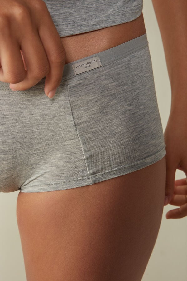 Intimssimi Cotton Boyshorts Grey | ILXMI58997