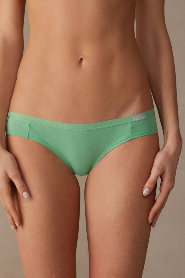 Intimssimi Cotton Panties Green | MILFT59541