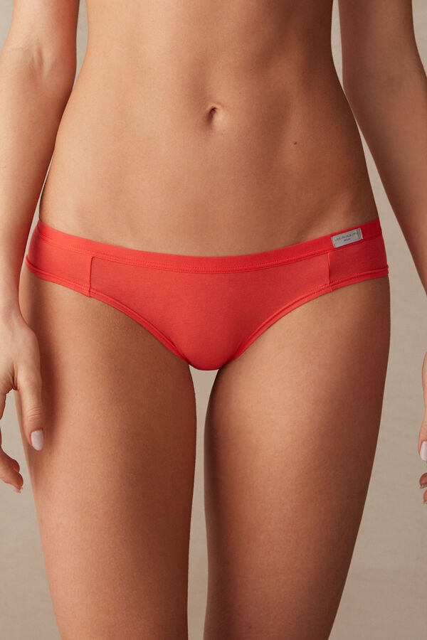 Intimssimi Cotton Panties Orange | EILVG41334