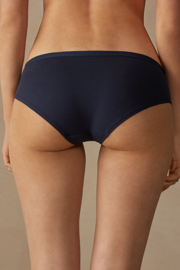 Intimssimi Cozy Panties in Cotton Blue | ILZDE12909