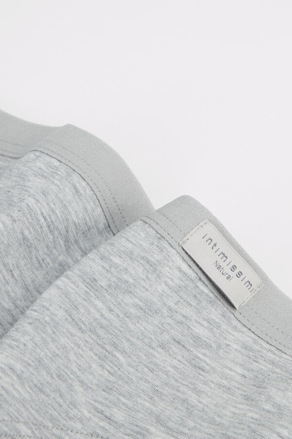 Intimssimi Cozy Panties in Cotton Grey | ILXMI15342