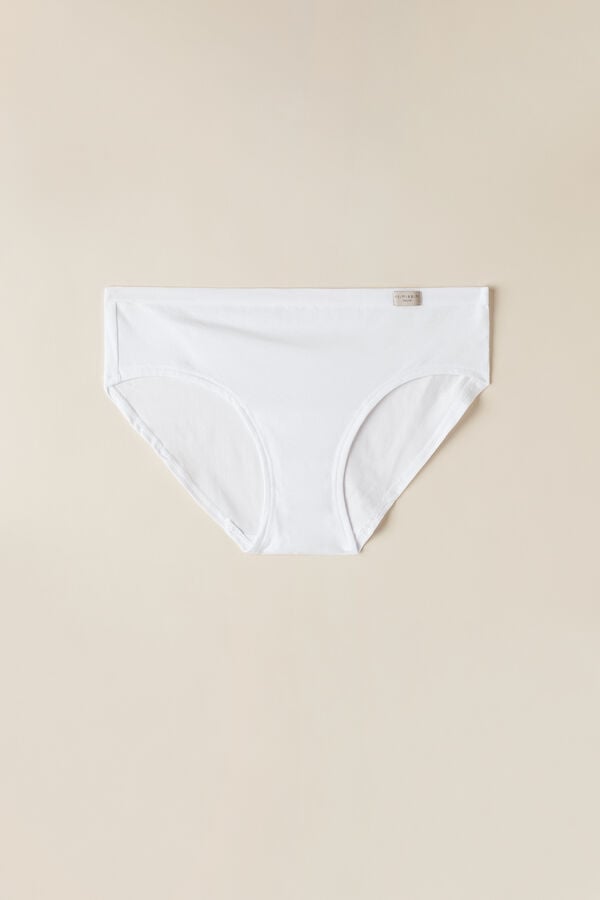 Intimssimi Cozy Panties in Cotton White | ILEGJ14967