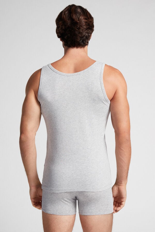 Intimssimi Crew Neck Tank Top Grey | ILDYB23428