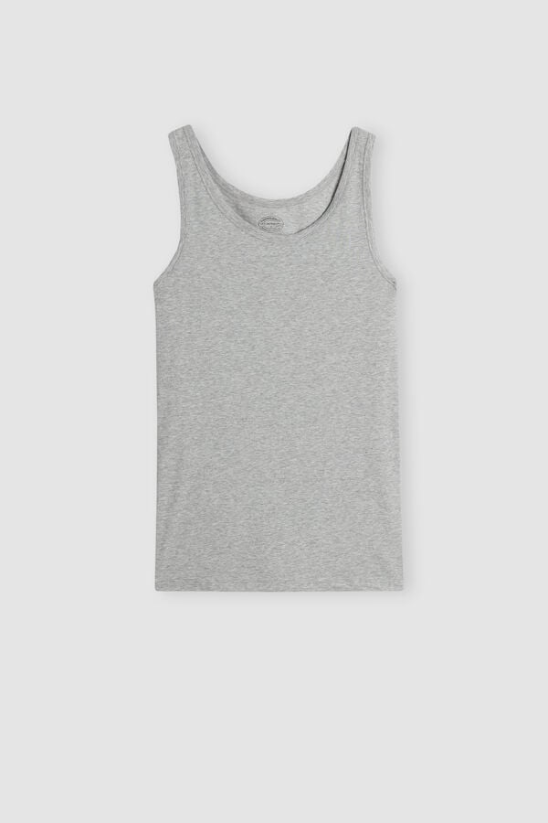 Intimssimi Crew Neck Tank Top Grey | ILDYB23428