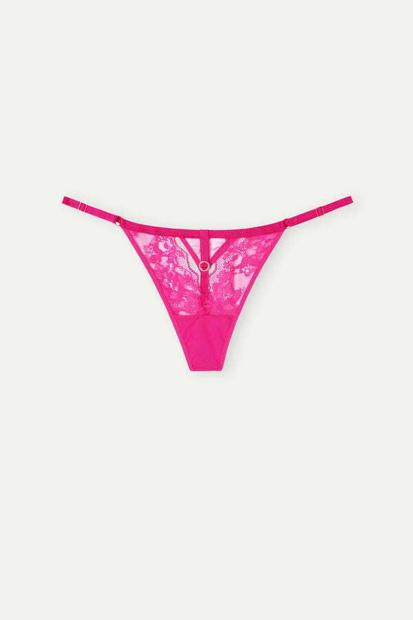 Intimssimi Fearless Femininity String Thong Pink | GILEC26510