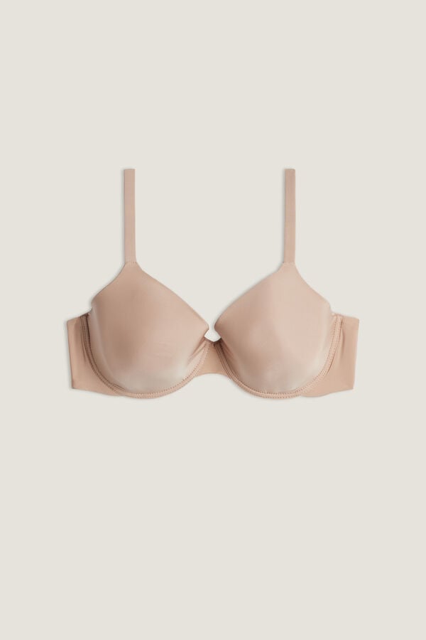 Intimssimi Francesca Ultralight Microfiber Balconette Bra Natural | ILJBT49636