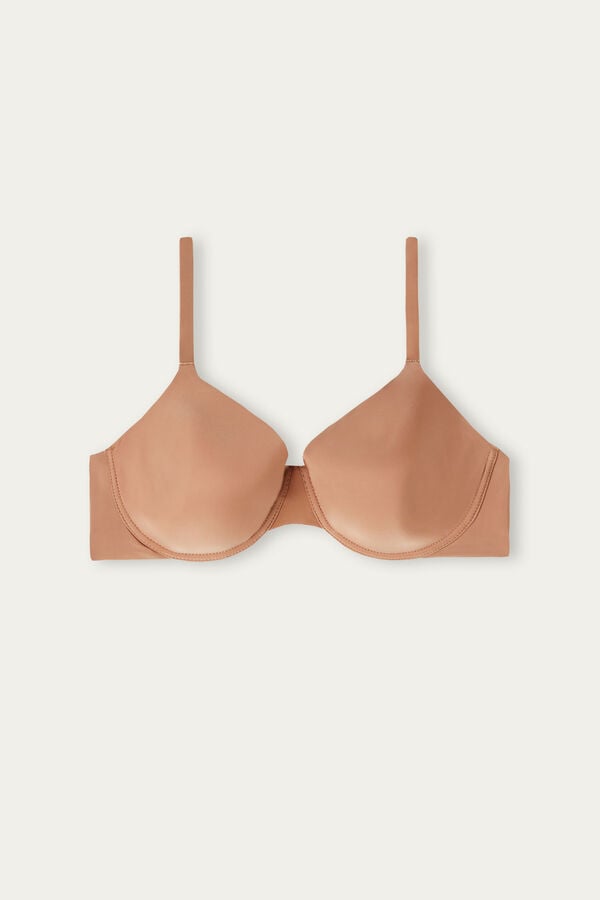 Intimssimi Francesca Ultralight Microfiber Balconette Bra Natural | ILJBT96816