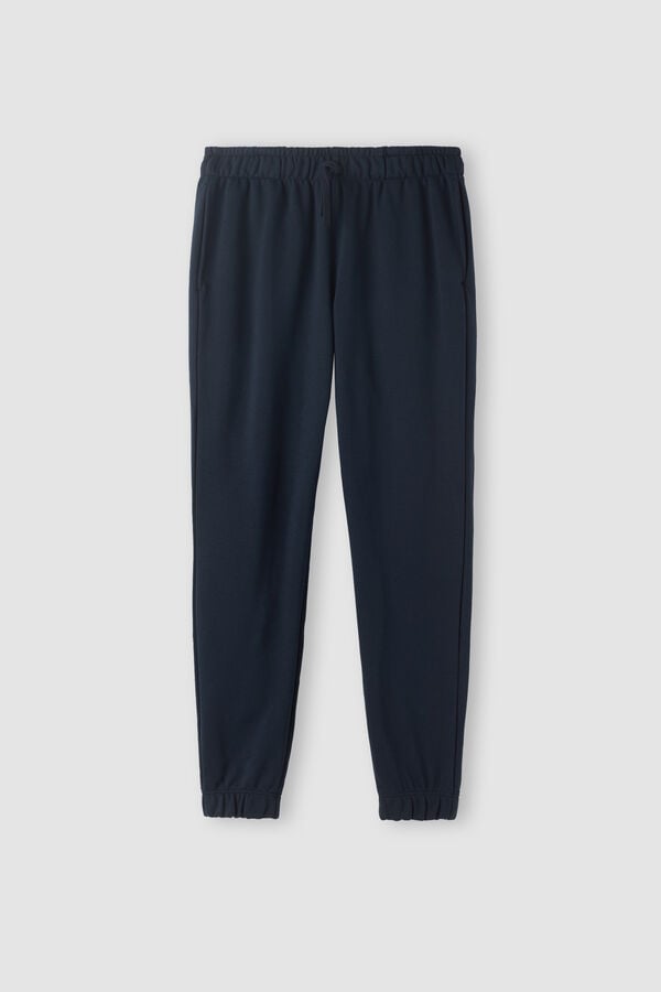 Intimssimi Full Length Lightweight Sweatpants Blue | AILDF92080