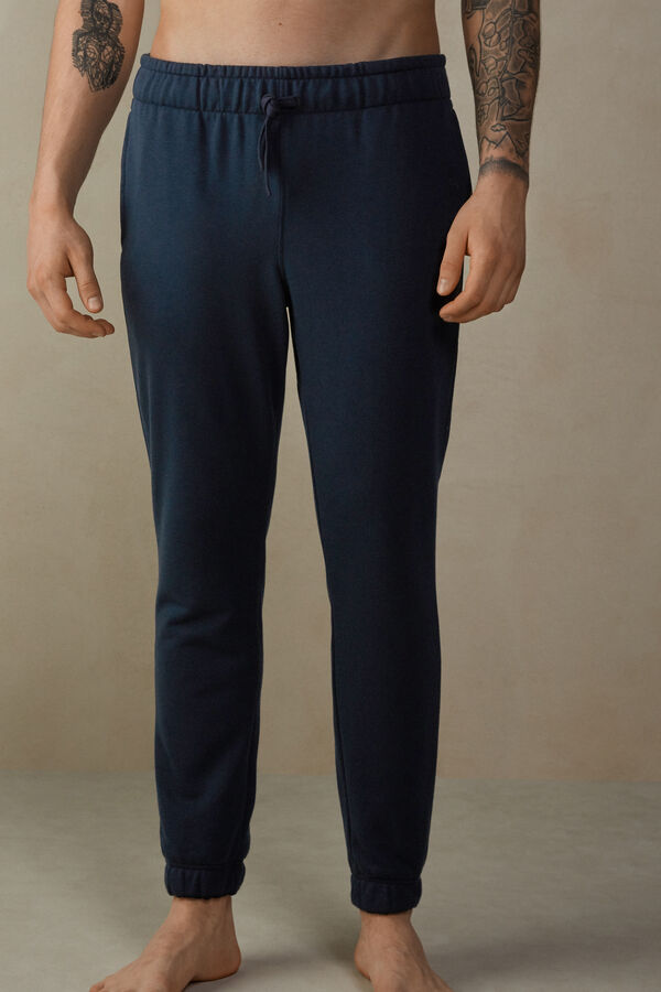 Intimssimi Full Length Lightweight Sweatpants Blue | AILDF92080