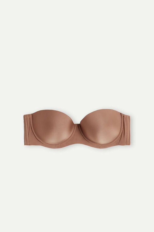 Intimssimi Giada Microfiber Bandeau Bra Natural | TILWZ99935